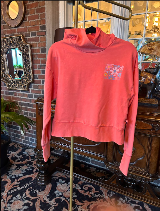 Pink Floral Sweatshirt